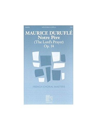 NOTRE PRE OP 14 THE LORDS PRAYER