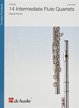 14 INTERMEDIATE FLUTE QUARTETS