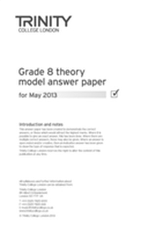 Theory Model Answer Paper Grade 8