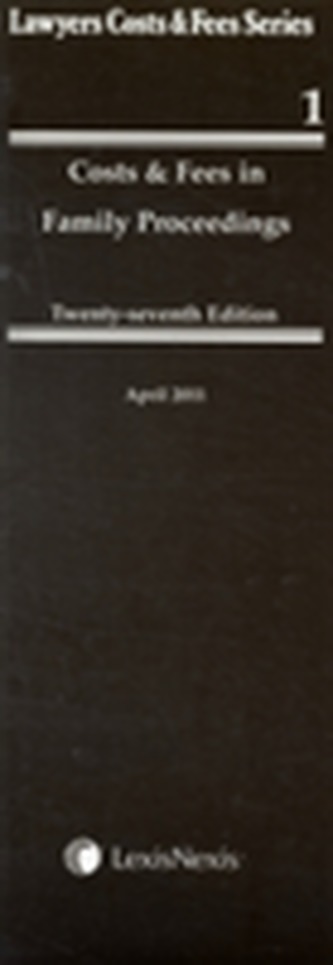 Costs and Fees in Family Proceedings