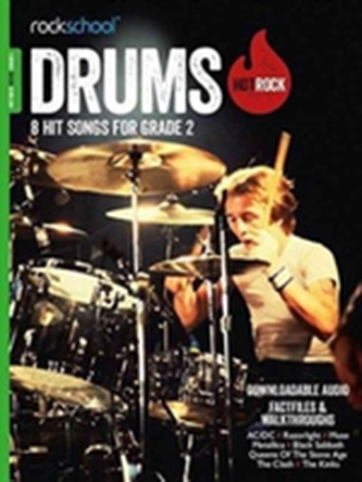 ROCKSCHOOL HOT ROCK DRUMS GR2 BK AUDIO