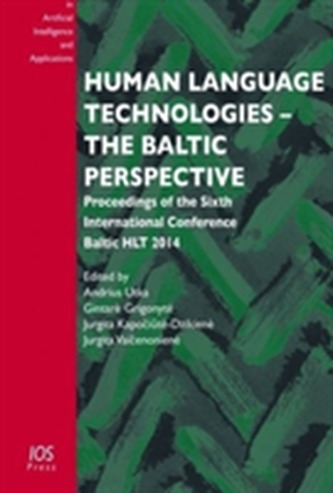 HUMAN LANGUAGE TECHNOLOGIES THE BALTIC P