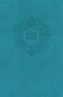 NKJV, Value Thinline Bible, Large Print, Imitation Leather, Blue, Red Letter Edition, Comfort Print