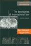 The Boundaries of International Law