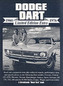 Dodge Dart Limited Edition Extra 1960-1976