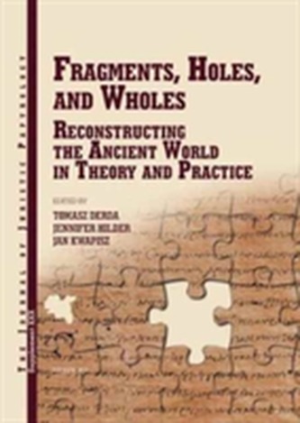 JJP Supplement 30 (2016) Journal of Juristic Papyrology