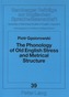 Phonology of Old English Stress and Metrical Structure