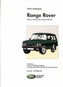 Range Rover 1992 to 1994 MY Plus Classic 1995 MY