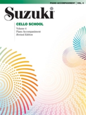 SUZUKI CELLO SCHOOL VOL4 PIANO ACC
