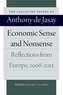 Economic Sense and Nonsense