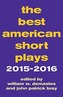Best American Short Plays 2015-2016