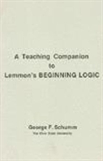 Companion To Lemmon's Beginning Logic