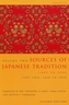 Sources of Japanese Tradition