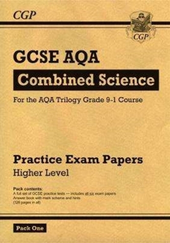 New Grade 9-1 GCSE Combined Science AQA Practice Papers: Higher Pack 1