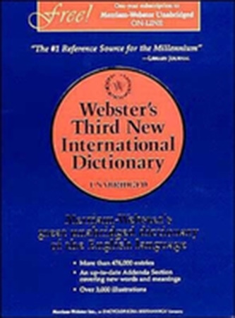 Webster's Third New International Dictionary
