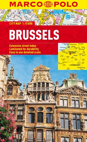 Brussels Marco Polo City Map
