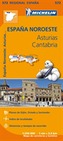 Asturias Cantabria - Michelin Regional Map 572