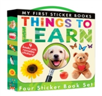 My First Sticker Books: Things to Learn