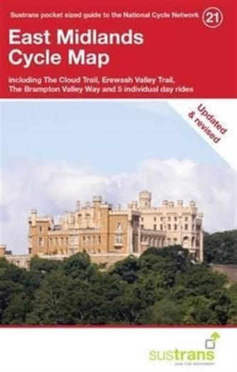 East Midlands cycle map