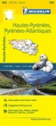 Hautes-Pyrenees, Pyrenees-Atlantiques - Michelin Local Map 342