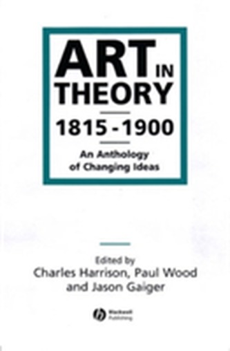 Art in Theory 1815-1900