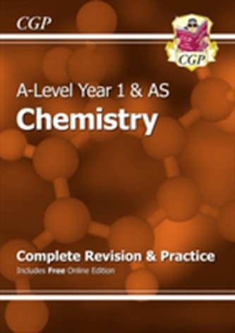 A-Level Chemistry: Year 1 & AS Complete Revision & Practice with Online Edition