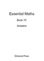 Essential Maths Book 7c Answers