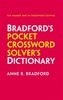 Collins Bradford's Pocket Crossword Solver's Dictionary