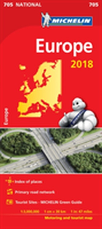 Europe 2018 National Map 705