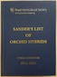 Sander's List of Orchid Hybrids 3 Years Addendum 2011-2013