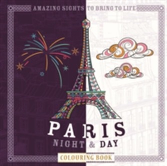 Paris Night & Day Colouring Book