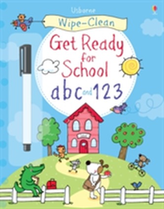 Wipe-Clean Get Ready for School ABC and 123