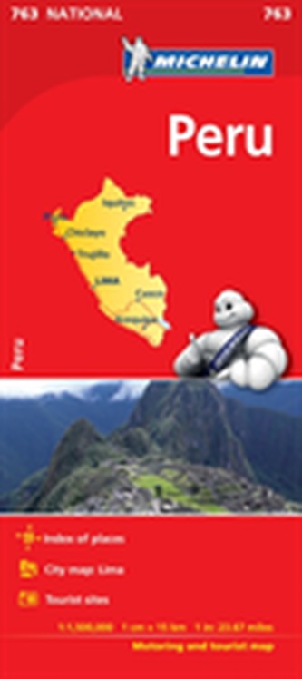 Peru - Michelin National Map 763