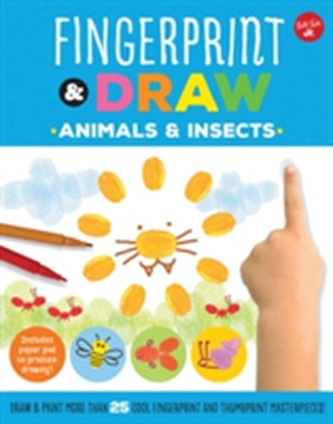 Fingerprint & Draw: Animals & Insects