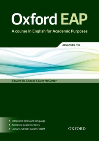 Oxford EAP: Advanced/C1: Student's Book and DVD-ROM Pack
