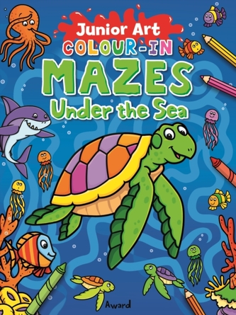 Colour-In Mazes Under the Sea