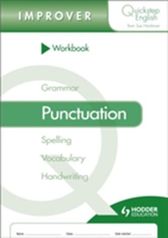 Quickstep English Workbook Punctuation Improver Stage
