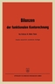 Bilanzen Der Funktionalen Kontorechnung
