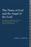 The Name of God and the Angel of the Lord