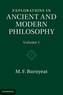 Explorations in Ancient and Modern Philosophy: Volume 1