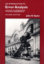 Introduction to Error Analysis, second edition