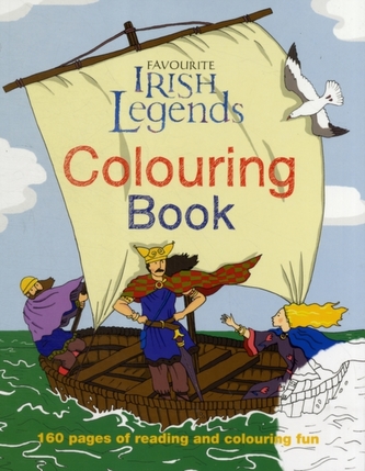 Irish Legends for Children Colouring Book