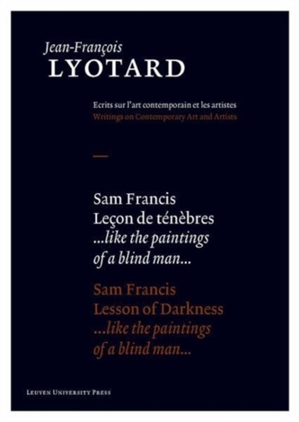 Sam Francis, Lesson of Darkness