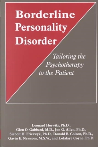 Borderline Personality Disorder