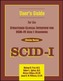 Structured Clinical Interview for DSM-IV Axis I Disorders (SCID-I), Clinician Version, User's Guide