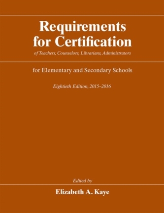 Requirements for Certification