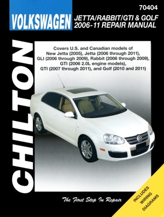 VW Jetta/Rabbit/Gti/Golf 2006-11 (Chilton)