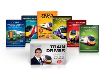 Train Driver Tests Software Platinum Package Box Set: Train Driver Book, ATAVT CD, 2-Hand Coordination CD, TEA-OCC Test