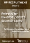 Role-play for GPST / GPVTS (GP Recruitment Stage 3)