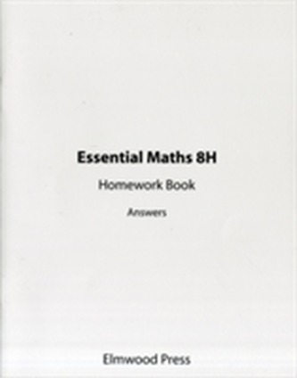 Essential Maths 8H Homework Book Answers